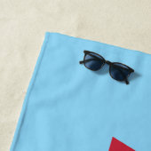 Serviette De Plage J'ai un rêve (En situation)