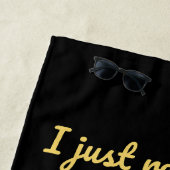 Serviette De Plage J'aime vraiment Ramen rétro Anime (En situation)