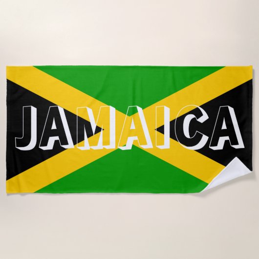 Serviette De Plage Jamaïque (Devant)