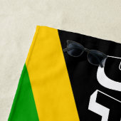 Serviette De Plage Jamaïque (En situation)