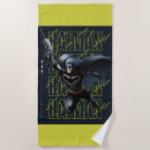 Serviette De Plage Jamais Batman Grappling Hook (Devant)