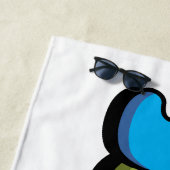 Serviette De Plage James (En situation)