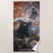 Serviette De Plage James Webb Tarantula Nebula Hi-Res Image 2022 (Devant)