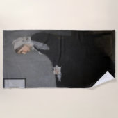 Serviette De Plage James Whistler - Portrait de la mère de l'artiste (Devant)