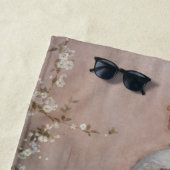 Serviette De Plage James Whistler - Symphonie en couleur chair et ros (En situation)