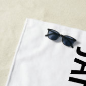 Serviette De Plage Japow Junkie (En situation)
