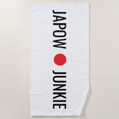 Serviette De Plage Japow Junkie (Devant)