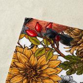 Serviette De Plage Jardin d'automne 1 (En situation)