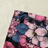 Serviette De Plage Jardin de printemps (En situation)