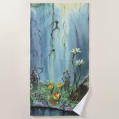 Serviette De Plage Jardin forestier (Devant)