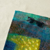 Serviette De Plage Jardin terrasse (1920) - Paul Klee - Art Abstrait (En situation)