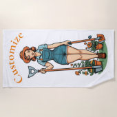 Serviette De Plage Jardin Thunder_Cove (Devant)