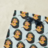 Serviette de plage Jasmine (En situation)