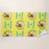 serviette de plage Jasper-n-friends (Devant)