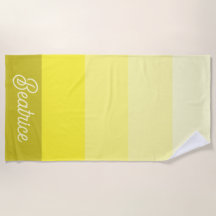 Jaune ombré personnalisé