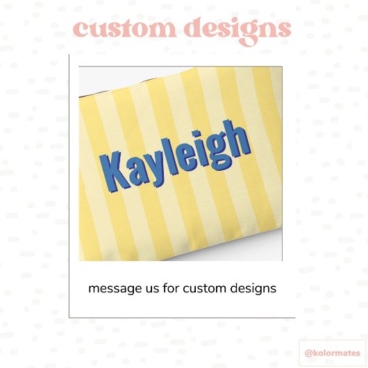 Serviette De Plage Jaune + rose Bachelorette à rayures côtières