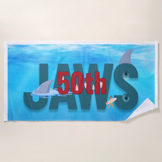 Serviette de plage JAWS (Devant)
