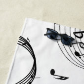 Serviette De Plage Jazz cool (En situation)