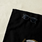 SERVIETTE DE PLAGE JDM RED ROTARY DRIFT LEGEND (En situation)