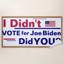 Je n'ai pas voté pour Joe Biden... Vous L'Avez Fai