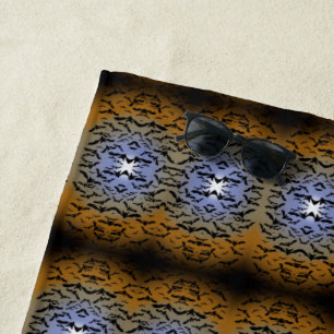 Serviette De Plage Je suis devenu fou des chauves-souris noires et du