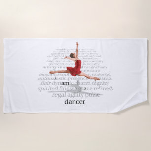 Serviette De Plage Je suis un danseur