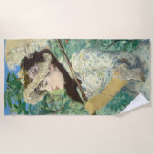 Serviette De Plage Jeanne (printemps) Edouard Manet (Devant)
