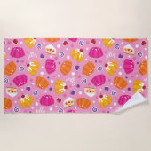 Serviette De Plage Jellies sucrées (Devant)