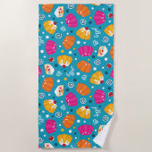 Serviette De Plage Jellies sucrées (Devant)