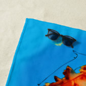 serviette de plage JELLYFISH (En situation)