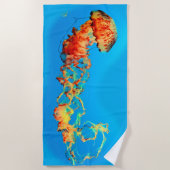 serviette de plage JELLYFISH (Devant)