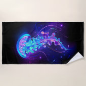 Serviette De Plage Jellyfish éclatante couleur (Devant)