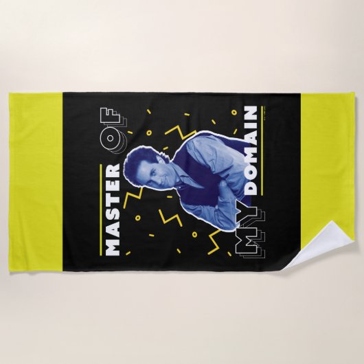 Serviette De Plage Jerry Seinfeld | Master of My Domain (Devant)