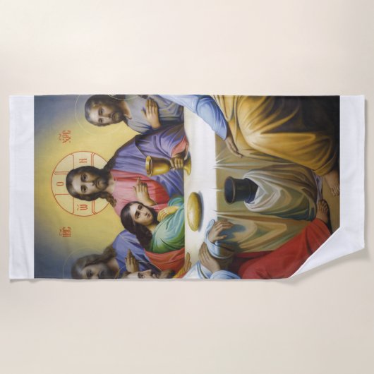 Serviette De Plage Jésus (Devant)