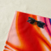 Serviette De Plage Jeu de couleurs attractif (En situation)