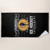 Serviette De Plage Jeux de hockey sur gazon (Devant)