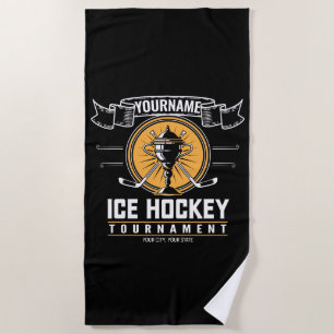 Serviette De Plage Jeux de hockey sur gazon