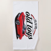 Serviette De Plage Jeux toujours avec des pastenagues (Devant)