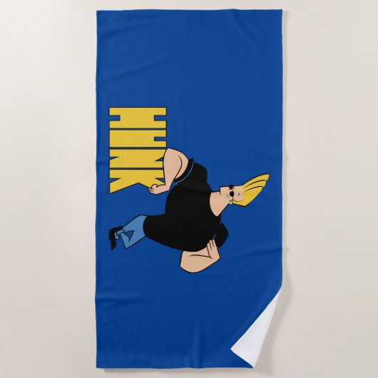 Serviette De Plage Johnny Bravo - Hunk (Devant)