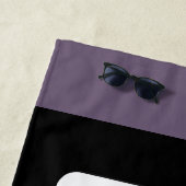 Serviette De Plage Joker and Batman Spade Playing Card Illustration (En situation)