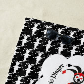 SERVIETTE DE PLAGE JOKER COMODIN POKER JOKER JOUEUR SPÉCIAL (En situation)