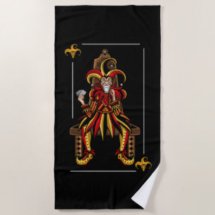 Serviette De Plage Jokers Wild