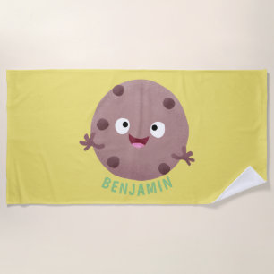 Serviette De Plage Joli cookie intelligent aux pépites de chocolat de