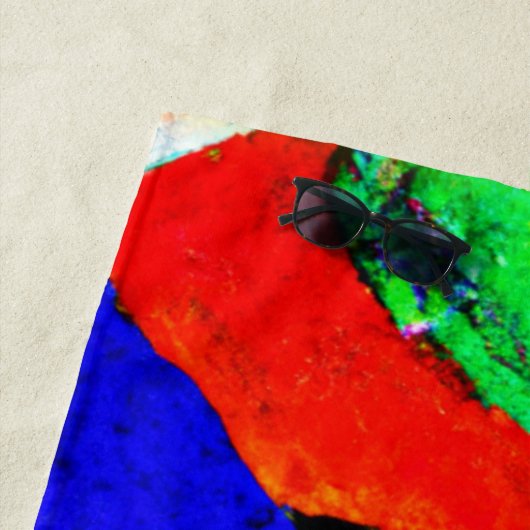 Serviette De Plage Joli Oiseaux Couple. Commandez dès maintenant (En situation)