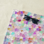 Serviette De Plage Joli verre coupé (En situation)