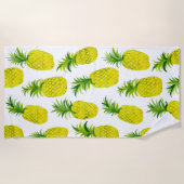 Serviette De Plage Jolies ananas Fruit été (Devant)