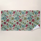 Serviette De Plage Jolis Pétales Empoisonnés (Devant)