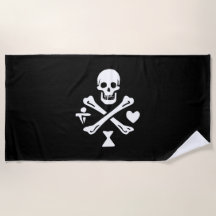 Serviette de plage Jolly Roger de la saga des Pyra