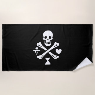 Serviette de plage Jolly Roger de la saga des Pyra