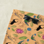 Serviette De Plage Jote Beetles Bureaux Art (En situation)